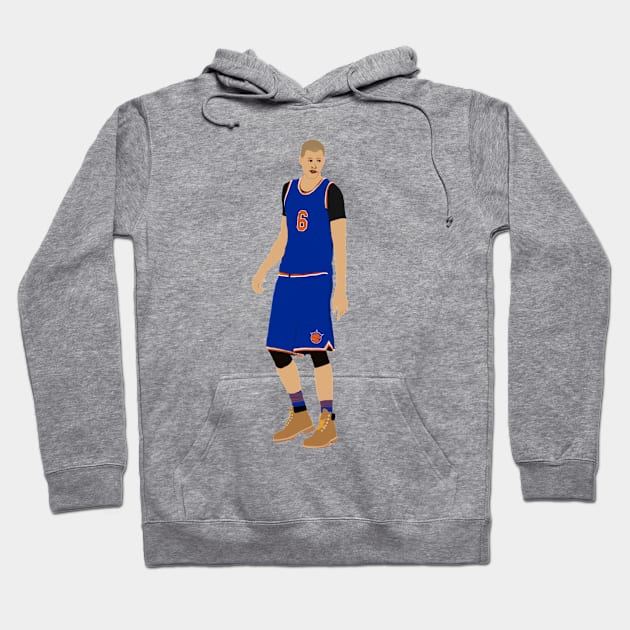 The Kristimbs Porzingis Tee Hoodie by TheKnicksWall1